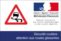 Saint-Martin – Sécurité routière : attention aux routes glissantes