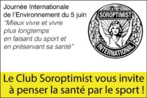 Saint-Martin – Le Club Soroptimist vous invite à penser la santé par le sport !