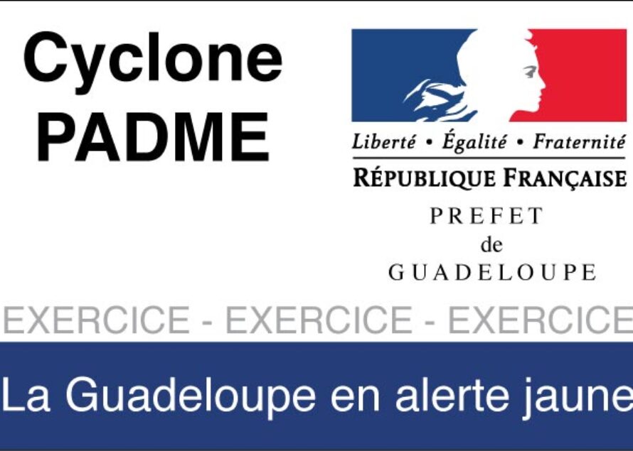 La Préfecture de Guadeloupe se prépare à l’arrivée du cyclone “PADME”