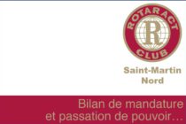 Cérémonie de passation de pouvoir du Club Rotaract Saint Martin Nord