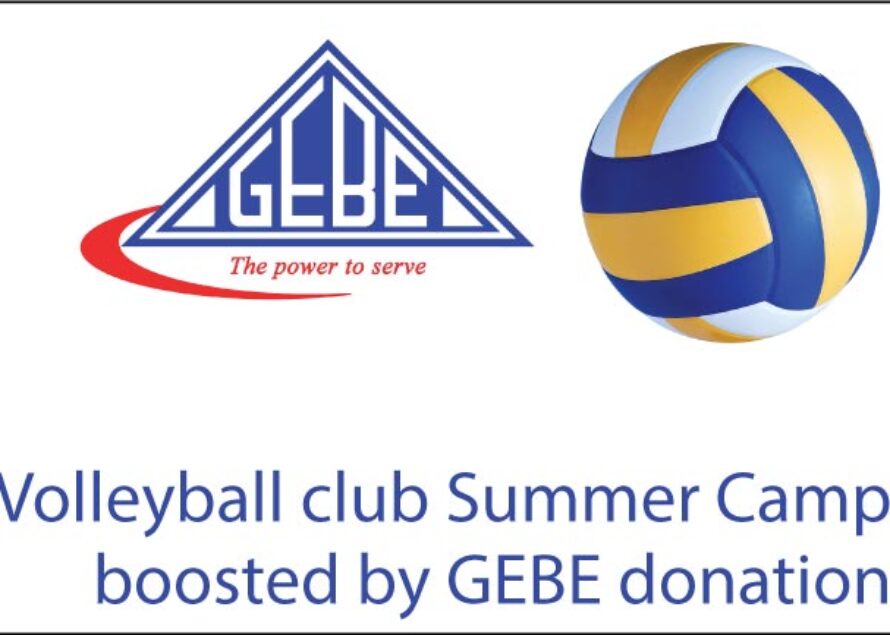 St. Maarten – Volleyball club Summer Camp boosted by GEBE donation