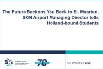 The Future Beckons You Back to St. Maarten, SXM Airport Managing Director tells Holland-bound Students