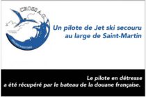 Un pilote de Jet ski secouru au large de Saint-Martin