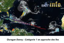 Ouragan Danny : Situation ce Samedi 22 Août 2015