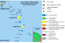 ERIKA : Bulletin de suivi VIGILANCE n° 4 Iles du Nord – St-Martin & St-Barthélemy – Mercredi 26 août 2015 – 11h22