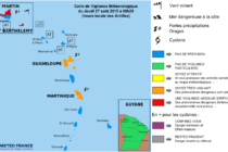 Bulletin de suivi VIGILANCE n° 7 pour les Iles du Nord : Saint-Martin et Saint-Barthélemy  du Jeudi 27 août 2015 à 06h23 légales soit 10:23 UTC