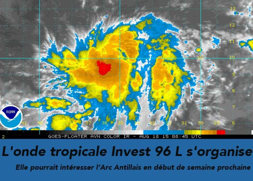 En Atlantique, l’onde tropicale Invest 96 L s’organise