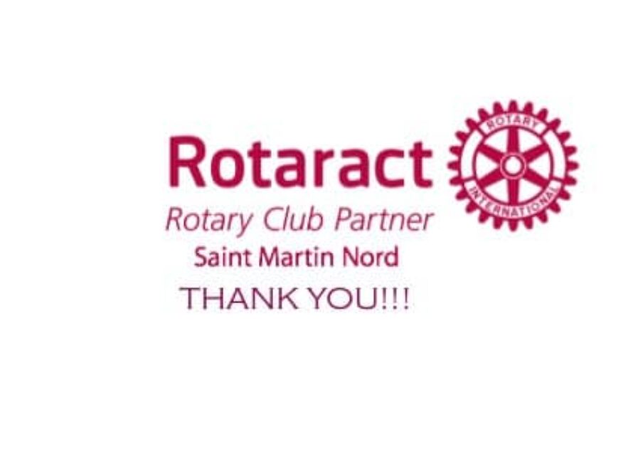 Rotaract Saint-Martin Nord : REMERCIEMENTS RÉCOLTE DE FOURNITURES SCOLAIRES