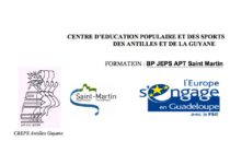 Formation d’éducateurs sportifs :  BP JEPS APT Saint-Martin