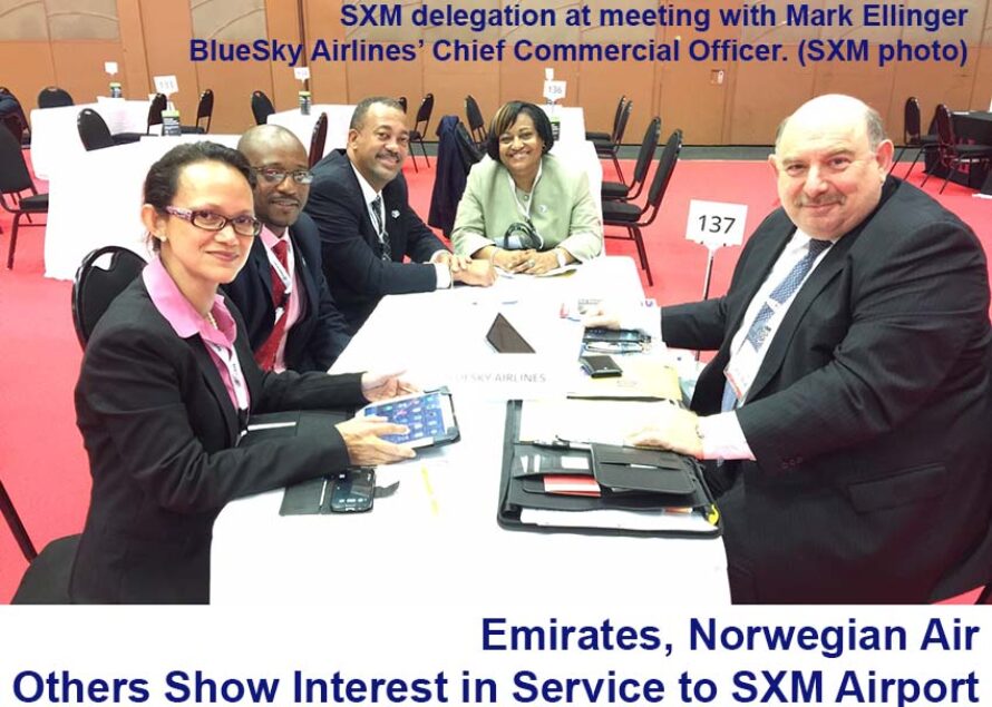 Emirates, Norwegian Air, Others Show Interest in Service to SXM Airport