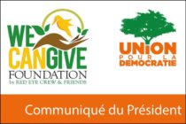 Tempête ERIKA – Dominique : L’Union pour la Démocratie s’associe à la Fondation We Can Give du groupe Red Eye Crew