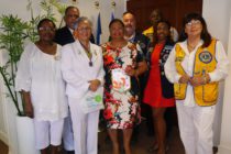 Saint-Martin : Rencontre avec la gouverneure du District du Lions Club Antilles Guyane