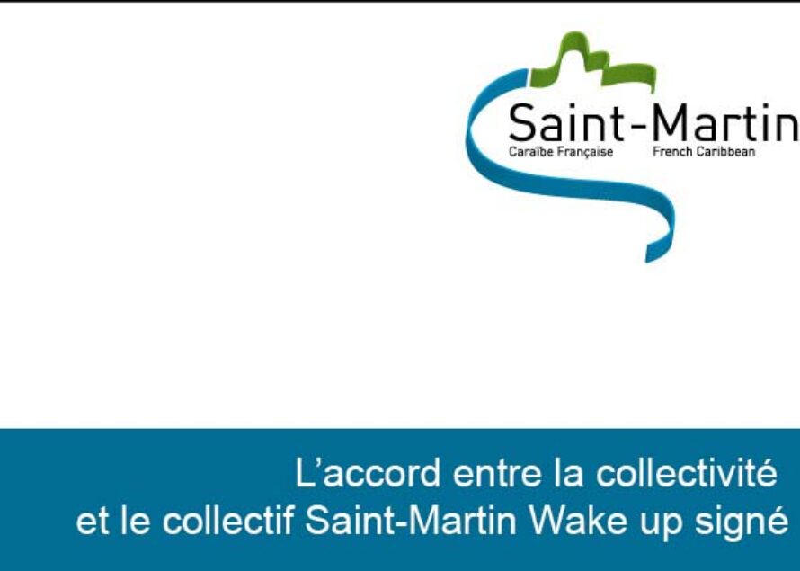 L’accord entre la collectivité et le collectif Saint-Martin Wake up concernant le PLU a été signé ce soir en collectivité à 21:4