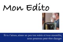 Edito : A la population de Saint-Martin, à mes lecteurs et amis…
