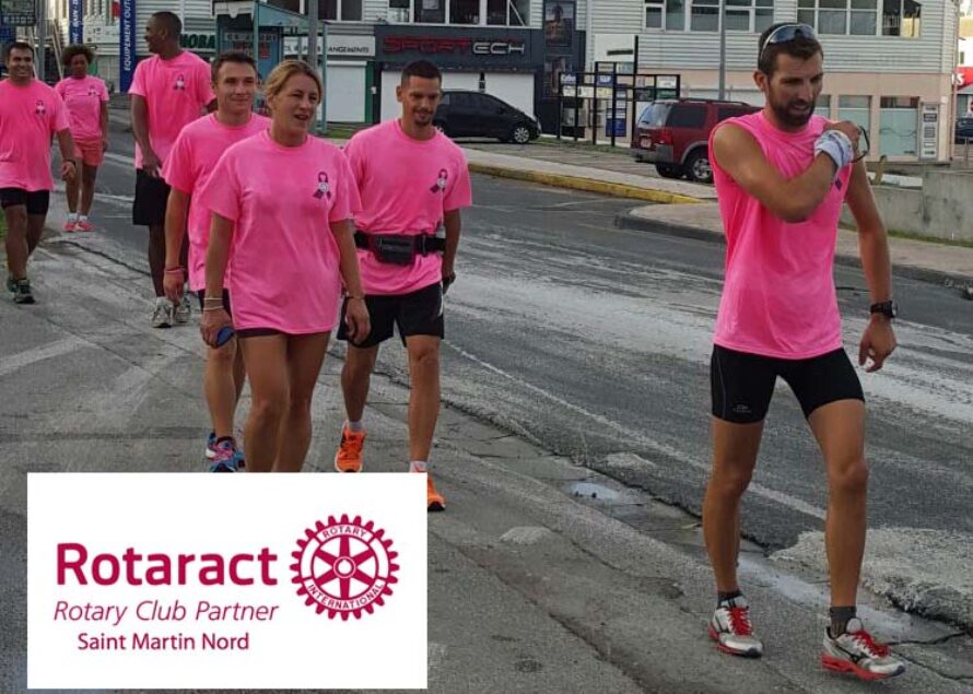 Marche contre le Cancer du Sein du Club Rotaract Saint Martin Nord – Walk the Walk for Breast Cancer