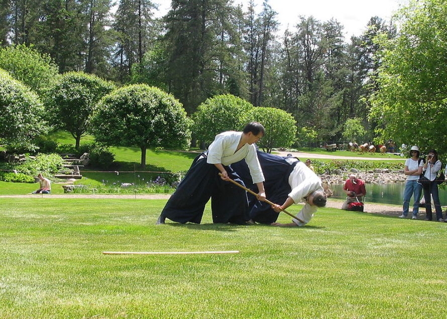 Stage d’Aïkido au lycée de Marigot