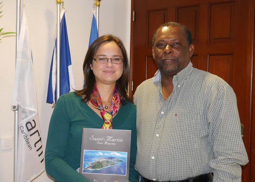 Rencontre entre l’ambassadrice de la coopération régionale Antilles Guyane et le conseiller territorial en charge de la coopération régionale