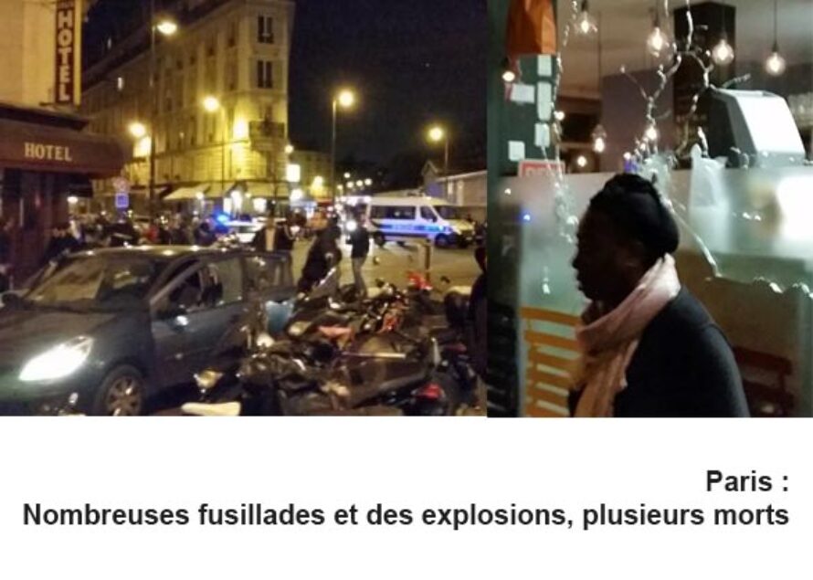 Plusieurs fusillades à Paris : De nombreuses victimes