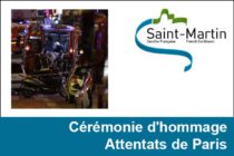 Saint-Martin : Cérémonie d’hommage – Attentats de Paris