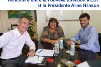 St-Martin : Rencontre entre la nouvelle direction d’EDF et la Présidente Aline Hanson