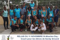 RELAIS DU 11 NOVEMBRE St-Maarten Day : Courir pour les élèves de Sandy Ground
