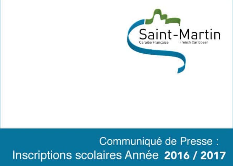 INSCRIPTIONS SCOLAIRES ANNÉE SCOLAIRE 2016 / 2017