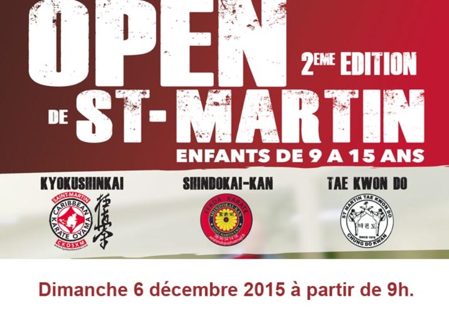 Open de St Martin – 2ème édition