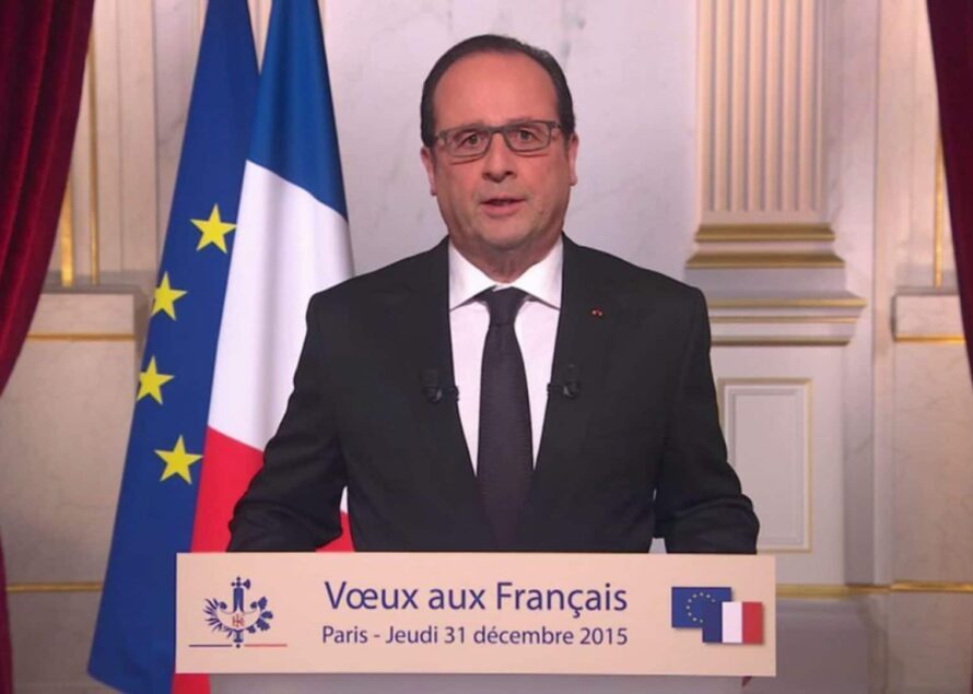 François Hollande a présenté ses voeux de nouvelle année aux Français