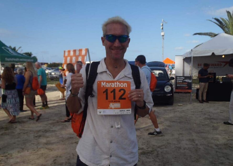 David REDOR : A Successful 3rd Marathon in Nassau, Bahamas, for his 2016 Challenge