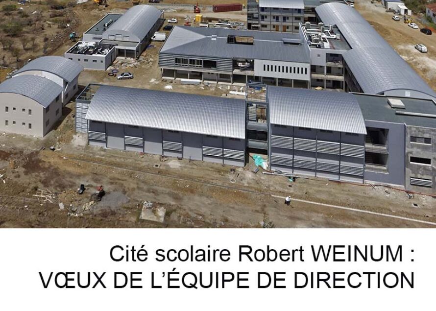 Cité scolaire Robert WEINUM : VŒUX DE L’ÉQUIPE DE DIRECTION