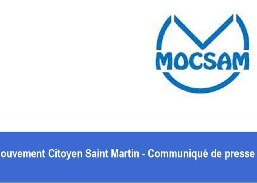 Mouvement citoyen Saint Martin – Communiqué de presse (FR-EN)