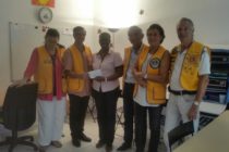 Lions Club Doyen : Remise d’un chèque de 3 000 € en faveur de l’association Tournesol