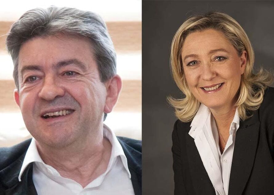 Marine Le Pen et Jean-Luc Mélenchon officialisent leurs candidatures