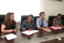Signature de la convention pour la mise en place du micro-crédit à Saint-Martin