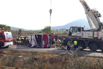 Espagne : 14 morts dans l’accident d’un autocar transportant des étudiants étrangers entre Valence et Barcelone