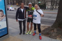 Pour le 11ème Marathon de David REDOR, Florent Letuvée de SXMINFO l’accompagne sur le semi a Washington DC