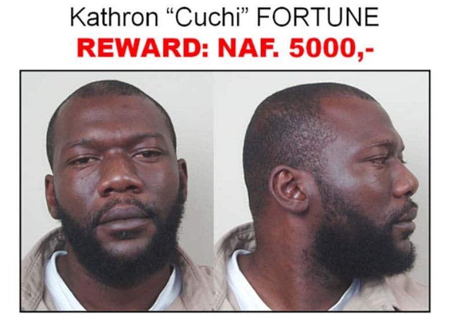 Sint Maarten Police Report : Search for Kathron “CUCHI” Fortune continues