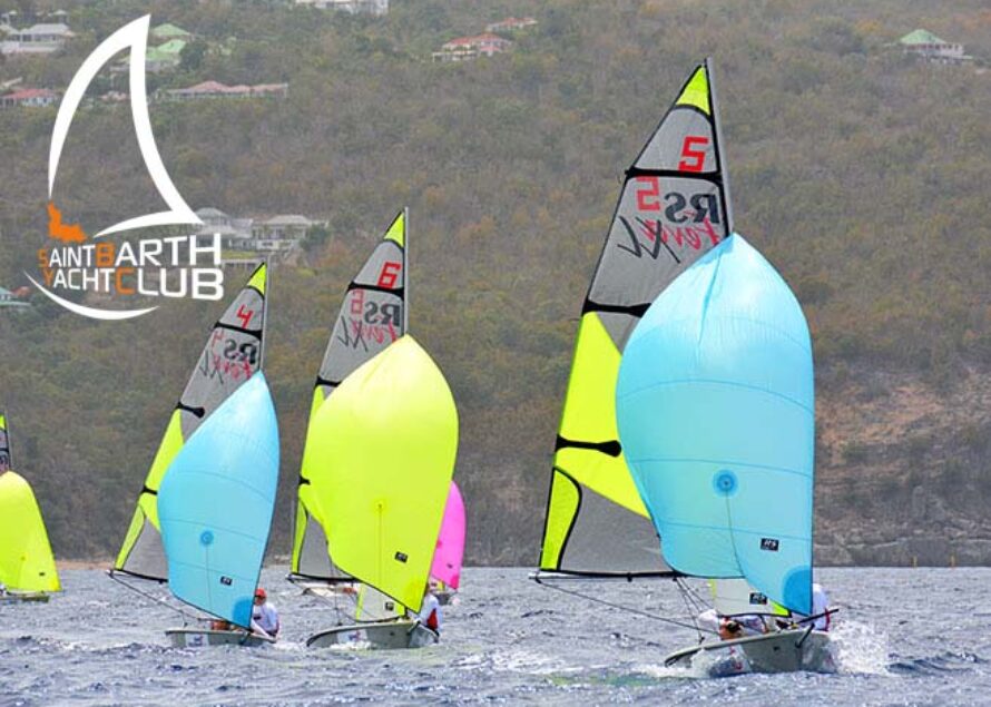 Vacances de Pâques , comme chaque année, le Saint Barth Yacht Club organise des stages de voiles