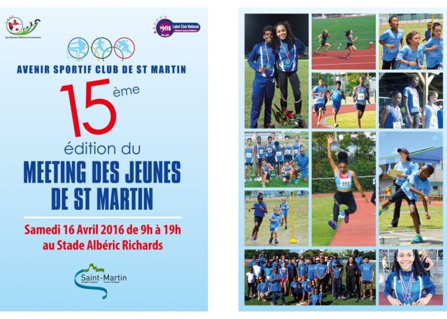 15 ème édition du meeting des jeunes de St Martin