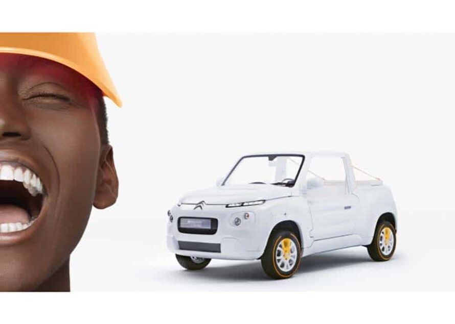 Salon de Genève 2016 : Concept Citroën E-MEHARI styled by Courrèges !