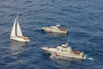 Antilles : Interception d’un voilier en haute mer, saisie de 588 kg de cocaïne