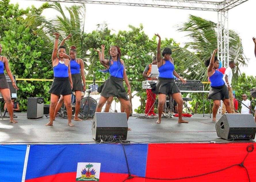 Saint-Martin : L’association haïtienne « Les A » fête le drapeau haïtien