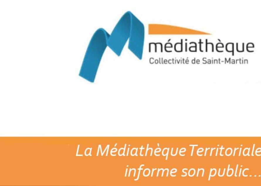 Communiqués de presse de la médiathèque territoriale de Saint-Martin