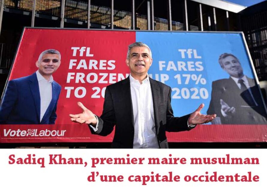 Londres : @SadiqKhan, premier maire musulman d’une capitale occidentale