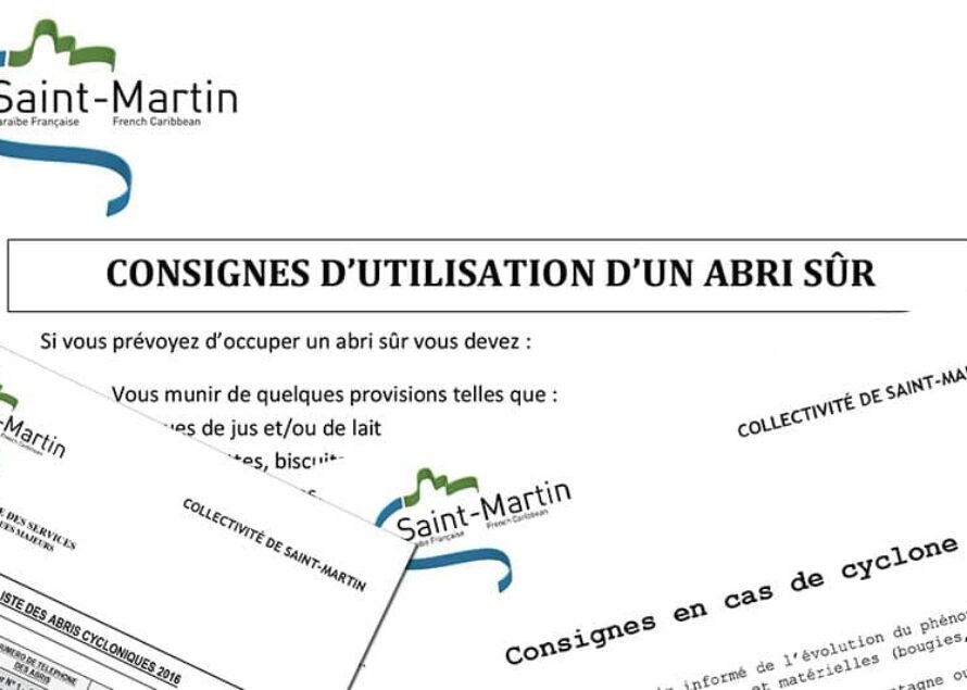 Collectivité de Saint-Martin – Saison cyclonique 2016 : Tenons-nous prêts !