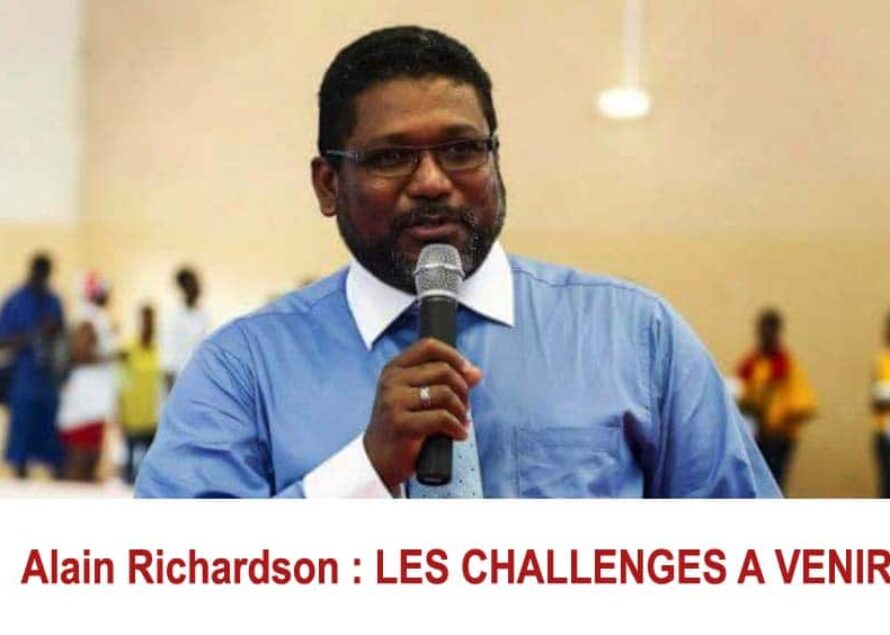 Alain Richardson : LES CHALLENGES A VENIR