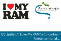communiqué de la collectivité de Saint-Martin relatif à la régulation de la circulation à Colombier dans le cadre de la manifestation “I love My Ram”, dimanche 03 juillet 2016.