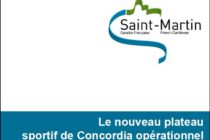 Saint-Martin : Le nouveau plateau sportif de Concordia opérationnel !