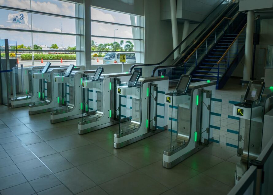 SXM Airport Installs Bar Code Boarding Pass e-Gates For Faster Passenger Processing