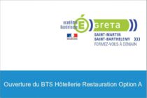 GRETA : Ouverture du BTS Hôtellerie Restauration Option A